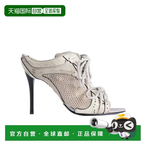 1h可退 Balenciaga STAPLER高跟凉鞋 853765WSPLH巴黎世家