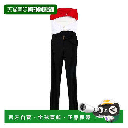 1h可退 香港直邮Saint Laurent 圣罗兰 女士 连衣裤 red红色 舒适