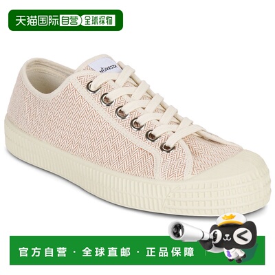 欧洲直邮Novesta鞋子男女低帮板鞋白色STAR MASTER HERRINGBONE