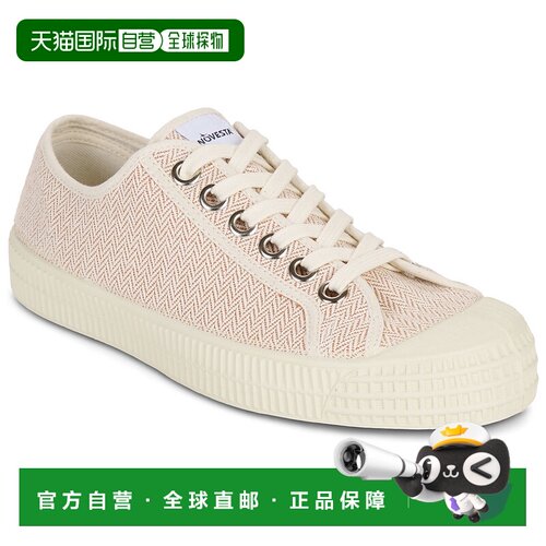 欧洲直邮Novesta鞋子男女低帮板鞋白色STAR MASTER HERRINGBONE