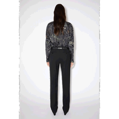 欧洲直邮Acne Studios 烟管裤直筒裤休闲裤