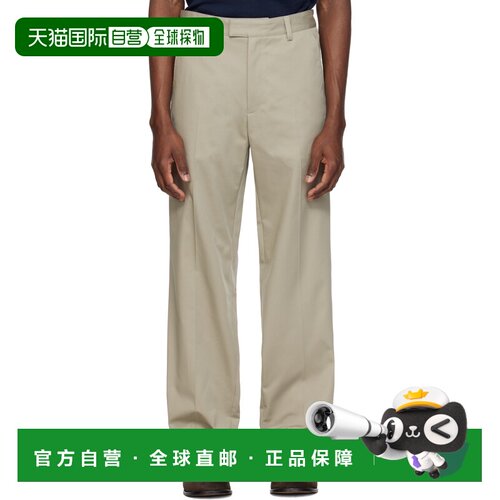 香港直邮A.P.C. 男士 驼色 Dylan 长裤 green绿色 舒适时尚裤子