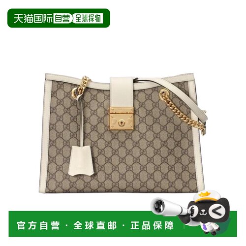 自营 Gucci Padlock系列GG中号肩背包 479197KHNK【付后1h可退】