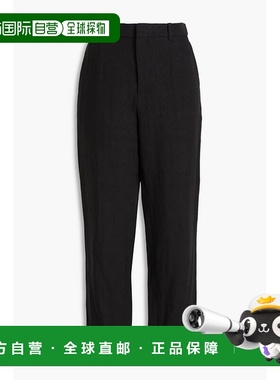 1h可退 香港直邮Chloe 蔻依 女士 亚麻直筒裤 CHC22SPA18036