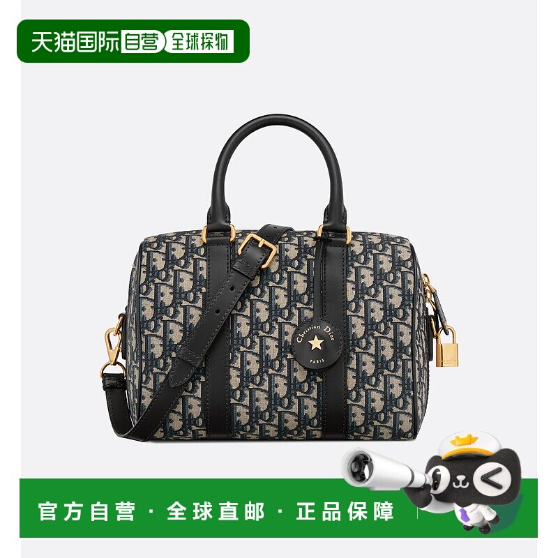 欧洲直邮DIOR(迪奥)年DiorGroove25包袋帆布新款手提包