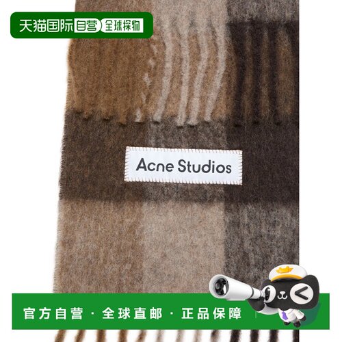 1h可退 香港直邮ACNE STUDIOS 男士围巾 CA0084DTJ CO 花色 格纹