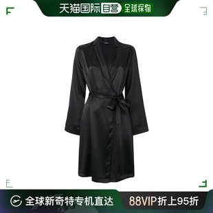 女士 香港直邮La 拉佩拉 LPDCFI0020293CO Perla 黑色束腰睡衣