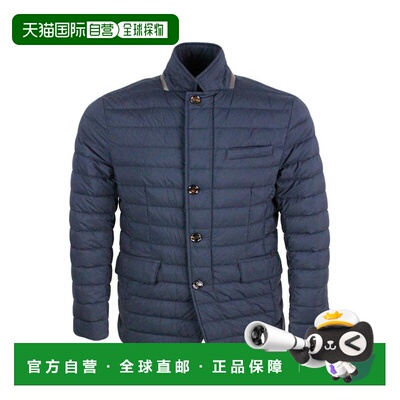 欧洲直邮MOORER 男士夹克 ZAVYERS3402 SS2026 蓝色 Jackets Blue