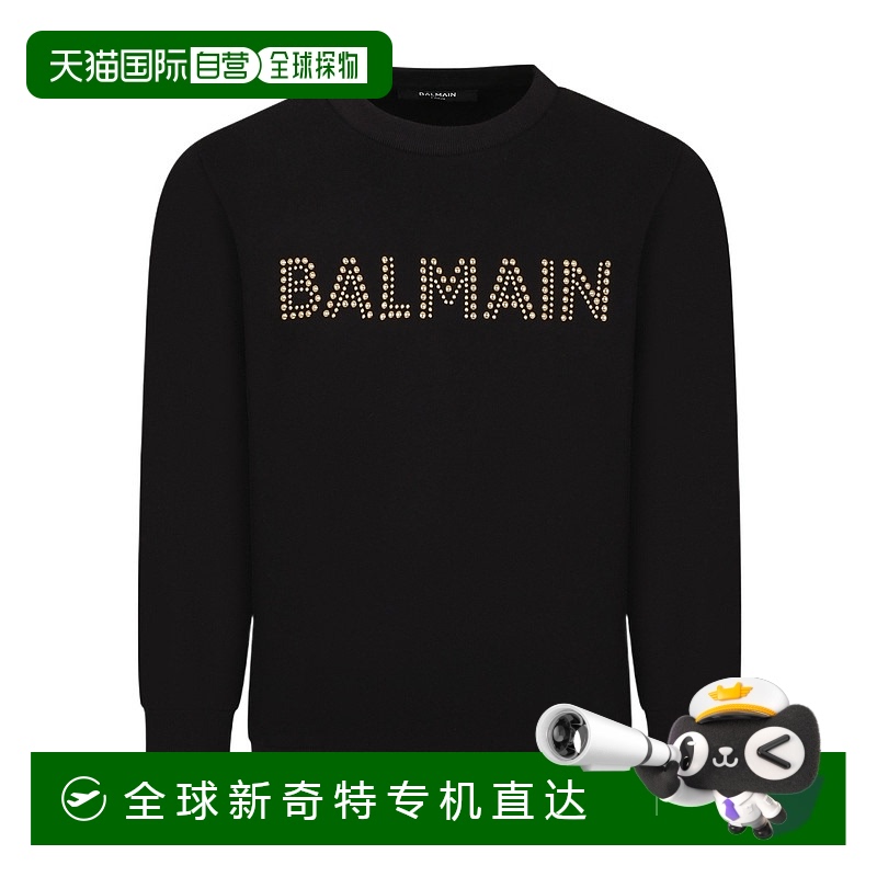 香港直邮Balmain 圆领卫衣 BT4Q10F0061长袖