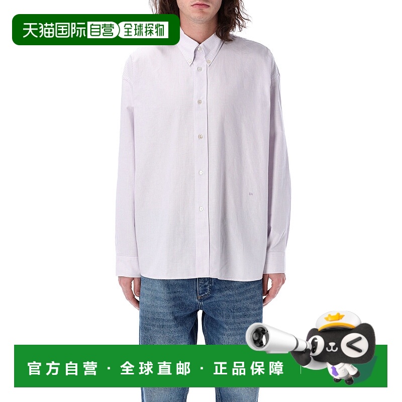 1h可退 欧洲直邮studio nicholson 男士 衬衫长袖男装