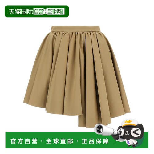 香港直邮SELF-PORTRAIT 女士半身裙 SS26087SKBGTAN SS2026