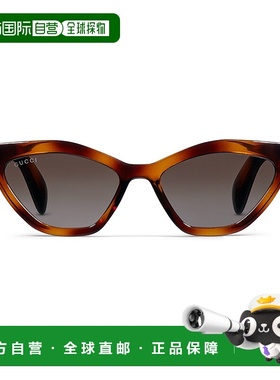 欧洲直邮GUCCI 古驰 25秋冬 839992 J1691 2312 女士 太阳眼镜 猫