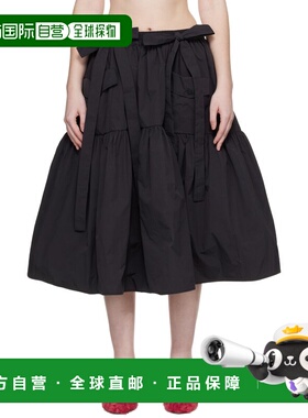 1h可退 香港直邮Cecilie Bahnsen 女士 黑色 CBcai 半身裙 425RTW