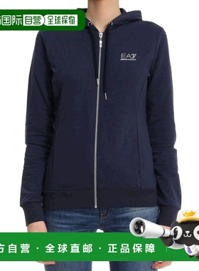 1h可退 香港直邮EA7 Emporio Armani 深蓝色徽标细节休闲夹克 3ZT