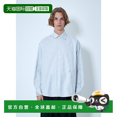 1h可退 香港直邮Jacquemus 男士 印花棉府绸衬衫 26ESHM00572AW00