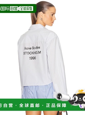 香港直邮Acne Studios 艾克妮 女士 短款排扣上衣 AC0739