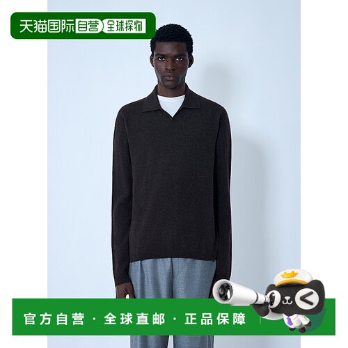香港直邮1h可退 The Row 男士 Franz 羊绒Polo毛衣 1015Y556