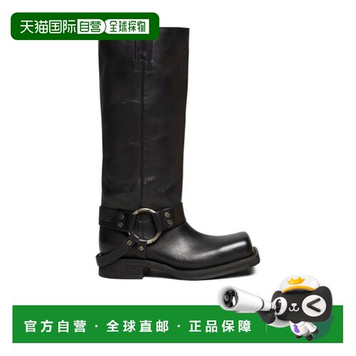 香港直邮Acne Studios 方头长筒靴 AD0683骑士靴 【付后1h可退】