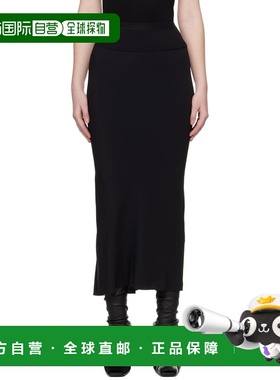 香港直邮rick owens 瑞克 欧文斯 女士 黑色 Temple Calf Bias 半