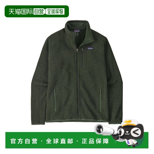 自营欧洲直邮PATAGONIA BETTER SWEATER男士再生聚酯拉链高领抓绒