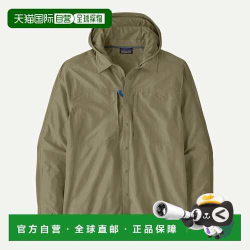 欧洲直邮Patagonia 巴塔哥尼亚 River Rambler 混合款防晒连帽衫