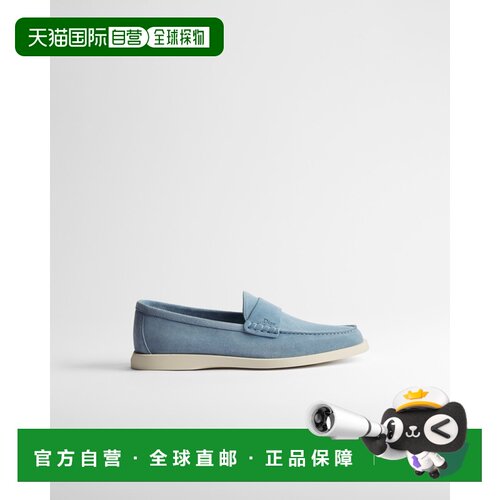 欧洲直邮自营Dior迪奥 Granville男士浅蓝色绒面【付后1h可退】