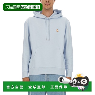 1h可退 香港直邮MAISON KITSUNE 男士 带Logo拼缀卫衣 LM00706KM0