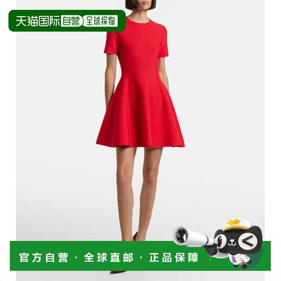 1h可退 香港直邮mcqueen 亚历山大 麦昆 女士 罗缎迷你连衣裙