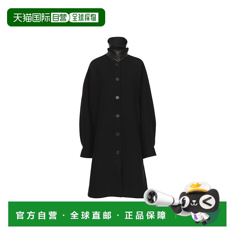 香港直邮Chloe 中长款大号中长款羊毛大衣 CH25SMA20052