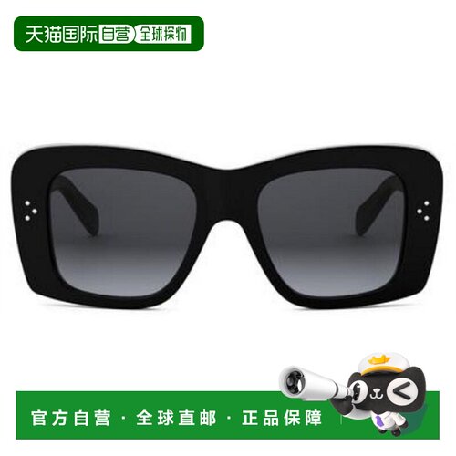 1h可退 香港直邮CELINE 男士太阳镜 CL40321I01B SS2026 黑色 全