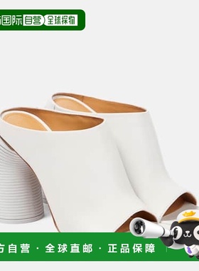 1h可退 香港直邮Off-white 女士 Spring 皮质凉拖 white白色 舒适