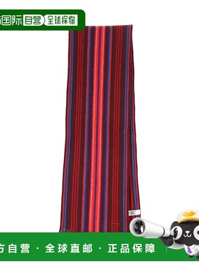 1h可退 香港直邮Paul Smith 保罗 史密斯 男士 Scarfs 红色围巾 1