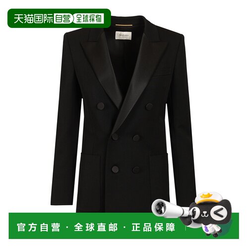 1h可退 Saint Laurent 长袖西装外套 665488Y7E63夹克