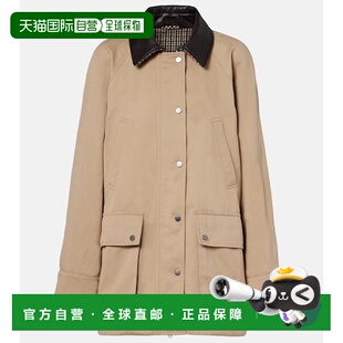 香港直邮Brunello Cucinelli 布内罗 古奇拉利 女士 皮革边棉质亚