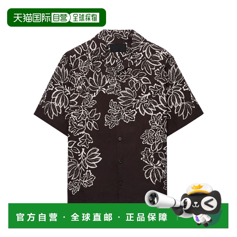 香港直邮Prada 短袖衬衫 UCS41416YNSUMO