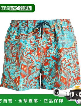 1h可退 香港直邮Paul Smith 保罗 史密斯 男士 泳裤 orange橙色
