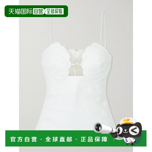 香港直邮FARM RIO 女士 Shell 收腰亚麻衫 363556OFFWHITE