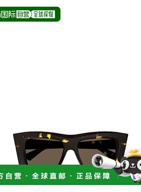 1h可退 香港直邮Bottega Veneta 葆蝶家 女士 徽标太阳镜 BV1270S