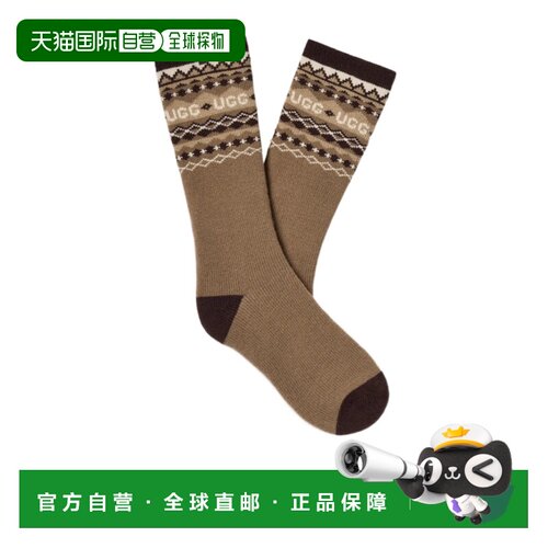 香港直邮UGG 男士袜子 1171650USL AW2026 棕色 Kea支付后1h可退
