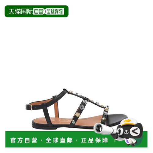 香港直邮Via Roma 15 女士凉鞋 464083CNEROBLACK SS2026