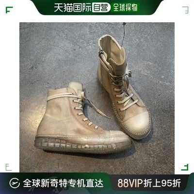 香港直邮RICK OWENSRick Owens 女款做旧透明底高帮球鞋  RP01C58