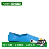 香港直邮Jil 女士 Sander 1h可退 吉尔 桑达 芭蕾舞鞋 blue蓝色