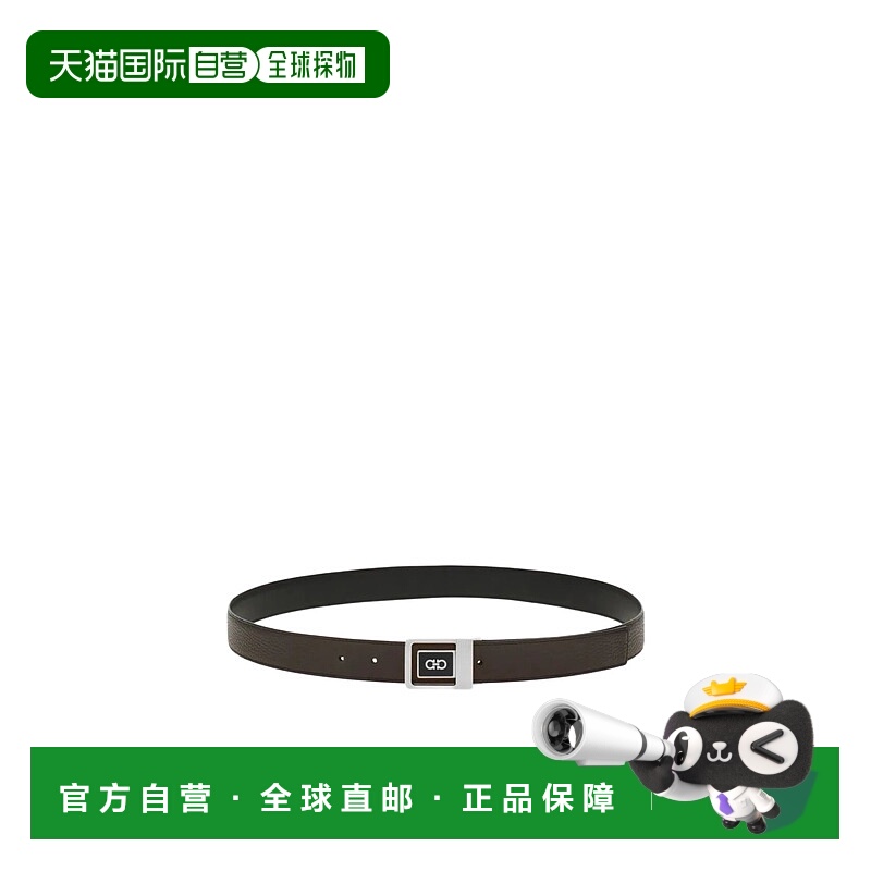香港直邮Salvatore Ferragamo 可翻转可调节腰带 670620菲拉格慕