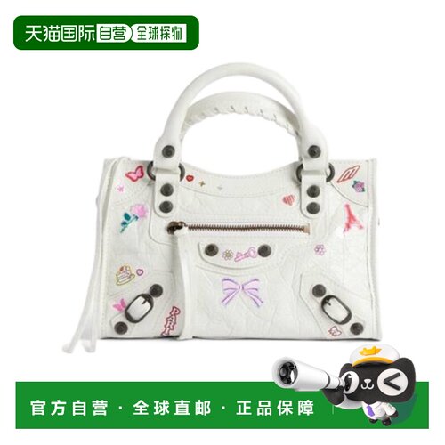 1h可退 Balenciaga LE CITY迷你手袋 8063952ACE5斜挎包单肩包