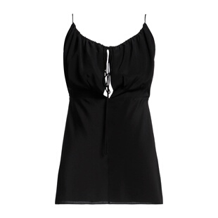 舒适时尚 1h可退 black黑色 真丝上衣 香港直邮toteme 女士