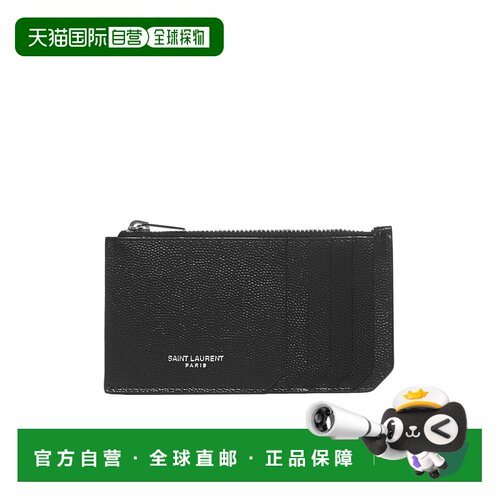 香港直邮SAINT LAURENT 男士卡包 609362BTY0N1000 AW2025