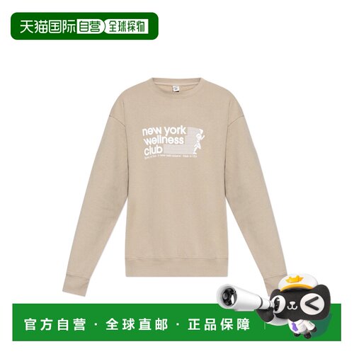 欧洲直邮sporty & rich 男士 帽衫运动夹克衫
