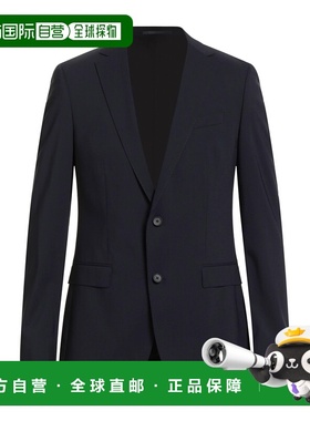 1h可退 香港直邮BOSS 波士 男士 西装外套 blue蓝色 舒适时尚