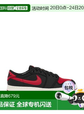 1h可退 香港直邮Nike 耐克 男士 AIR 1 KO QS 'BRED' 低帮运动鞋