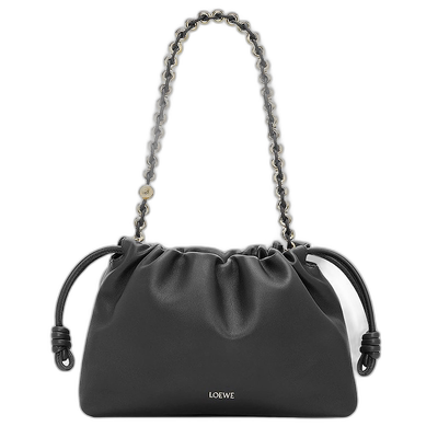 自营1h可退 LOEWE/罗意威24新款 女士羊皮革磁扣开合斜跨单肩包